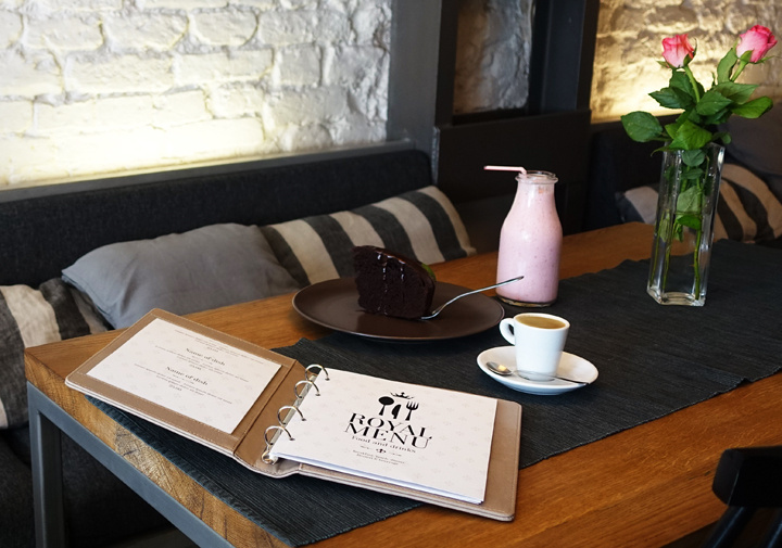 Logo trade business gift photo of: Menu cover 1072119