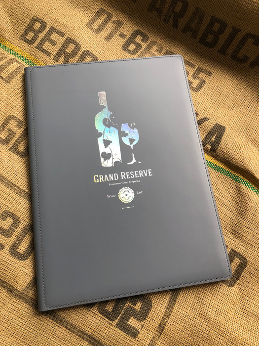 Logo trade promotional items image of: Menu cover Fine Dining 1063094