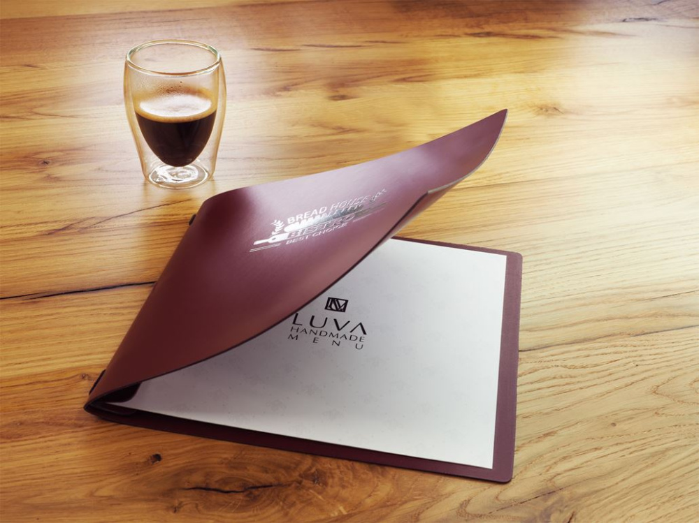 Logo trade promotional gifts picture of: Menu cover Ambiente 1180094
