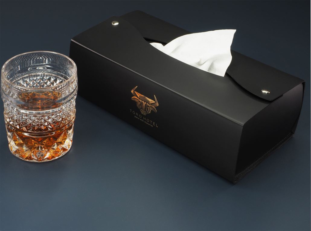 Logo trade advertising products picture of: Tissue box 1156094