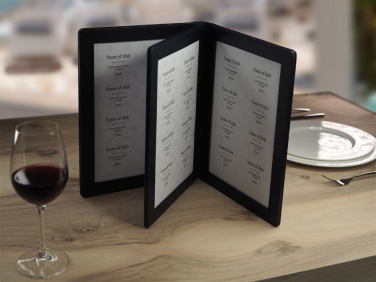 Logo trade advertising products image of: Menu cover 1065119