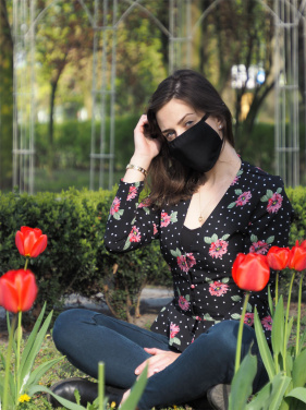 Logotrade business gifts photo of: MARS cotton mask (size M) 1379165