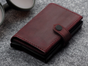 Logo trade promotional product photo of: RFID wallet - Hunter Leather 2109284