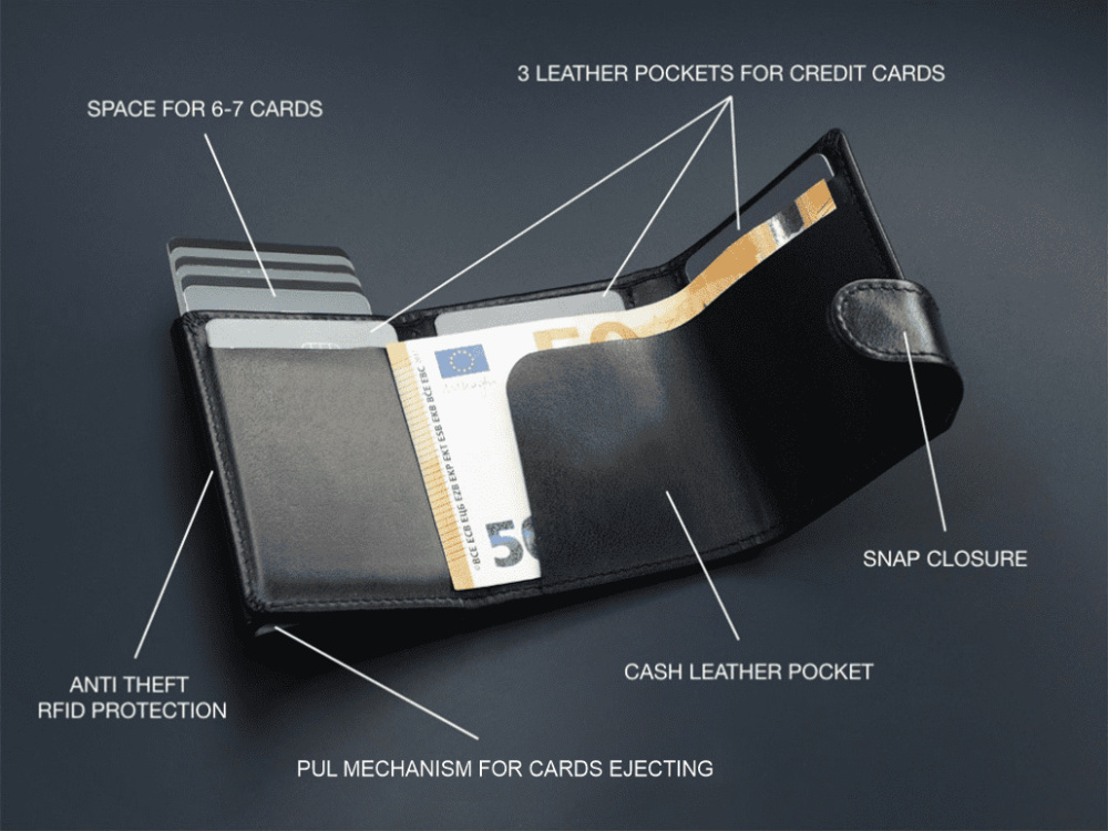 Logotrade promotional product picture of: RFID wallet 618131