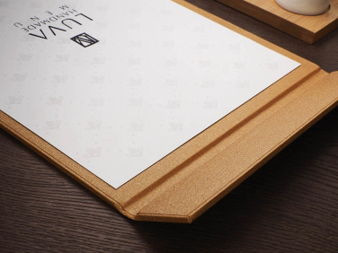Logo trade promotional giveaways image of: Menu cover 1241280