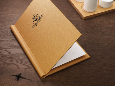 Logo trade corporate gifts image of: Menu cover 1789280