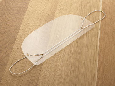 Logo trade corporate gifts image of: ATENA clear face shield-mask for mouth and nose 1461162