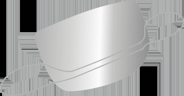 Logotrade promotional product image of: ATENA clear face shield-mask for mouth and nose 1461162