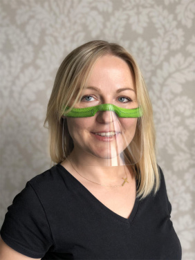 Logotrade promotional giveaways photo of: KALIPSO clear face shield-mask for mouth and nose 1447162