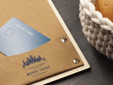 Logo trade advertising products image of: Bill holder 1053121