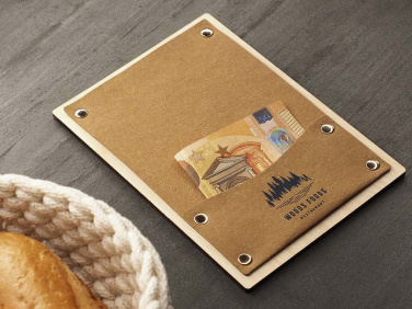 Logo trade business gifts image of: Bill holder 1053121