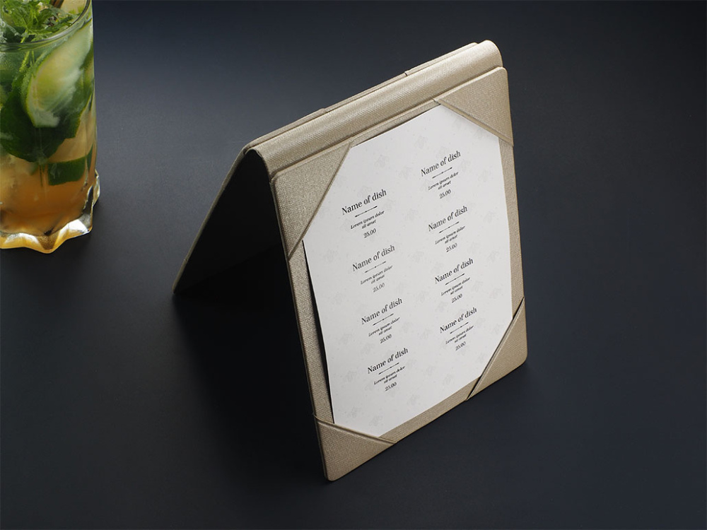 Logo trade promotional product photo of: Promo menu 1604280
