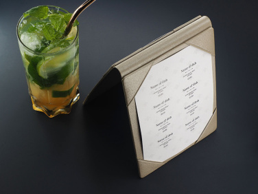 Logo trade promotional giveaways image of: Promo menu 1604280