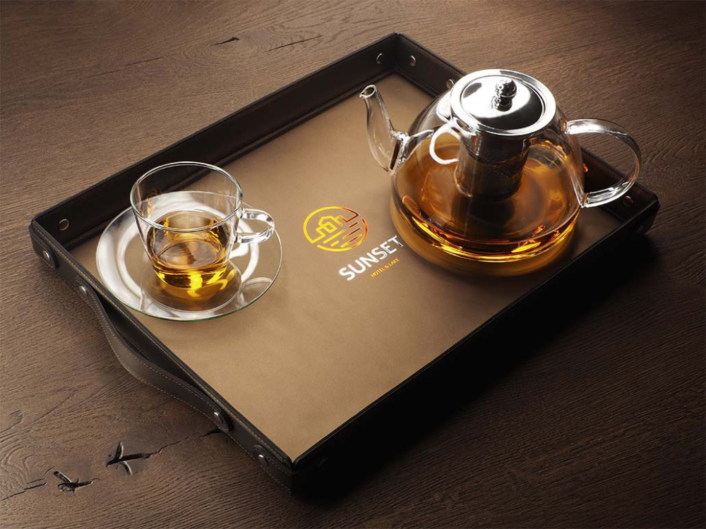 Logo trade promotional gifts image of: Tray 1664094