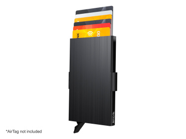 Logo trade promotional merchandise image of: RFID credit card case with holder for AirTag 2163155