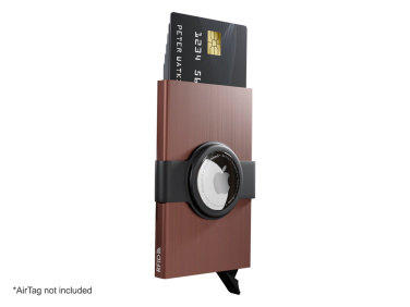 Logo trade advertising products image of: RFID credit card case with holder for AirTag 2163155
