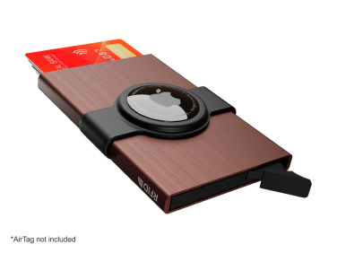 Logotrade promotional merchandise picture of: RFID credit card case with holder for AirTag 2163155