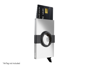 Logotrade promotional giveaway image of: RFID credit card case with holder for AirTag 2163108