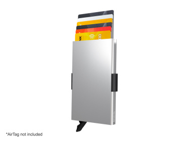 Logo trade promotional product photo of: RFID credit card case with holder for AirTag 2163108