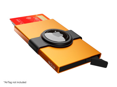 Logo trade promotional product photo of: RFID credit card case with holder for AirTag 2163108