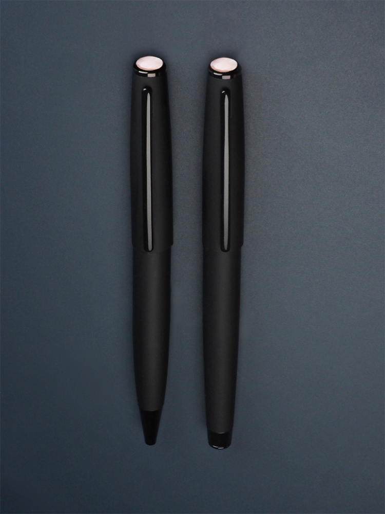 Logotrade promotional giveaway image of: Opal stone Pen set 1286036