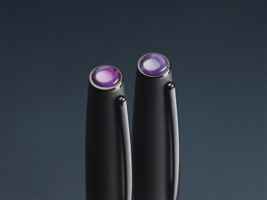 Logo trade advertising products image of: Amethyst Pen set  1288036