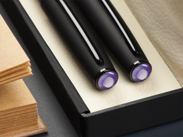 Logotrade promotional item image of: Amethyst Pen set  1288036