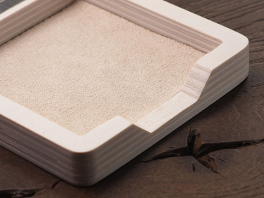 Logotrade business gift image of: Wooden memo card box 1832121