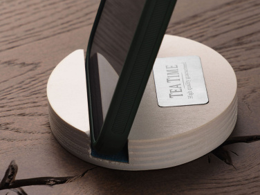 Logotrade promotional gift picture of: Wooden telephone stand 1833121