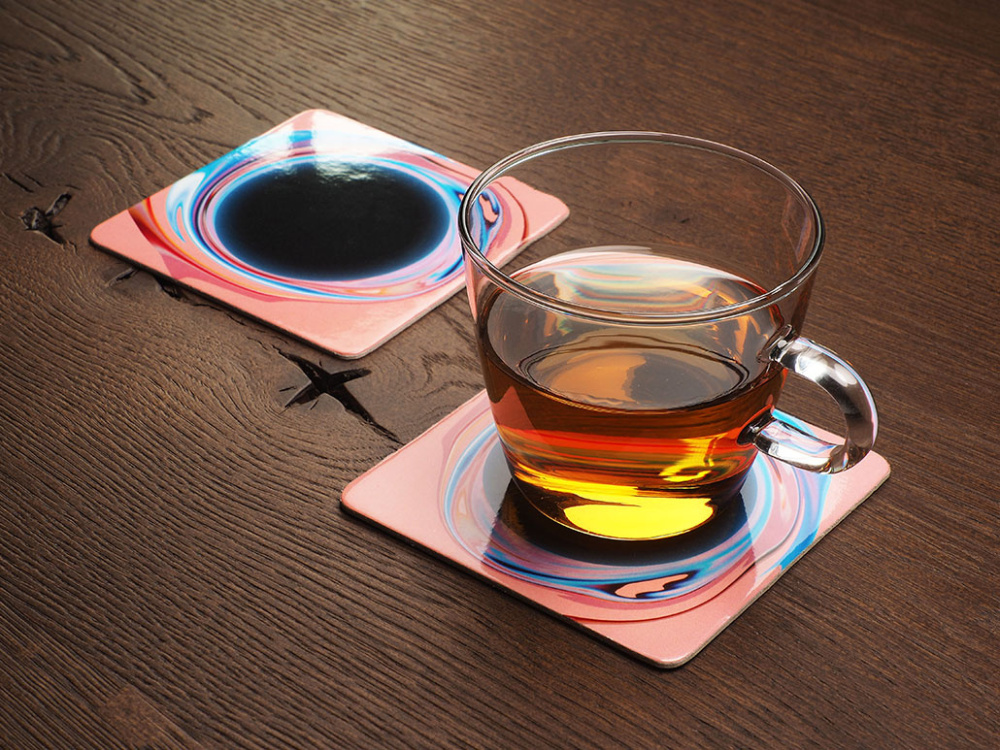 Logotrade corporate gift image of: Printed paper coaster 1839117