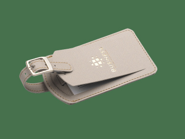 Logo trade business gift photo of: Luggage tag 1155113