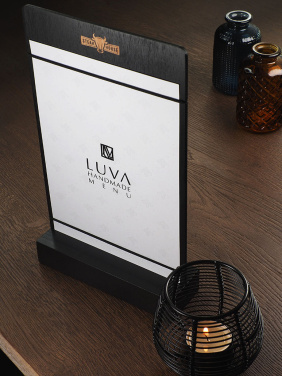 Logo trade advertising product photo of: Promo menu 1867121