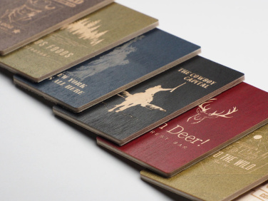 Logo trade corporate gift photo of: Wooden magnet 2034121