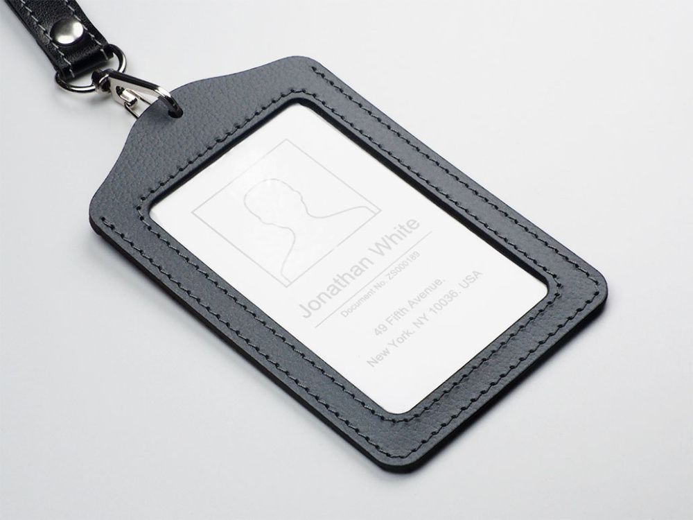Logo trade promotional products image of: ID Badge Holder 2038319