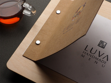 Logo trade corporate gift photo of: Menu cover 1211121