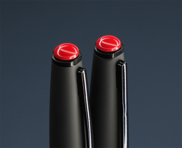 Logotrade promotional giveaway picture of: Coral stone Pen set 1285036