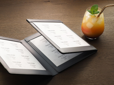 Logo trade advertising products image of: Menu cover 1069094