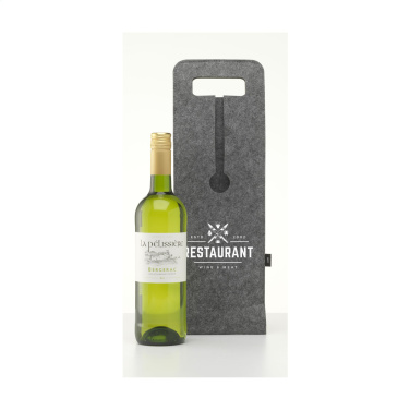 Logo trade promotional products picture of: Wine Bag-to-Give GRS RPET