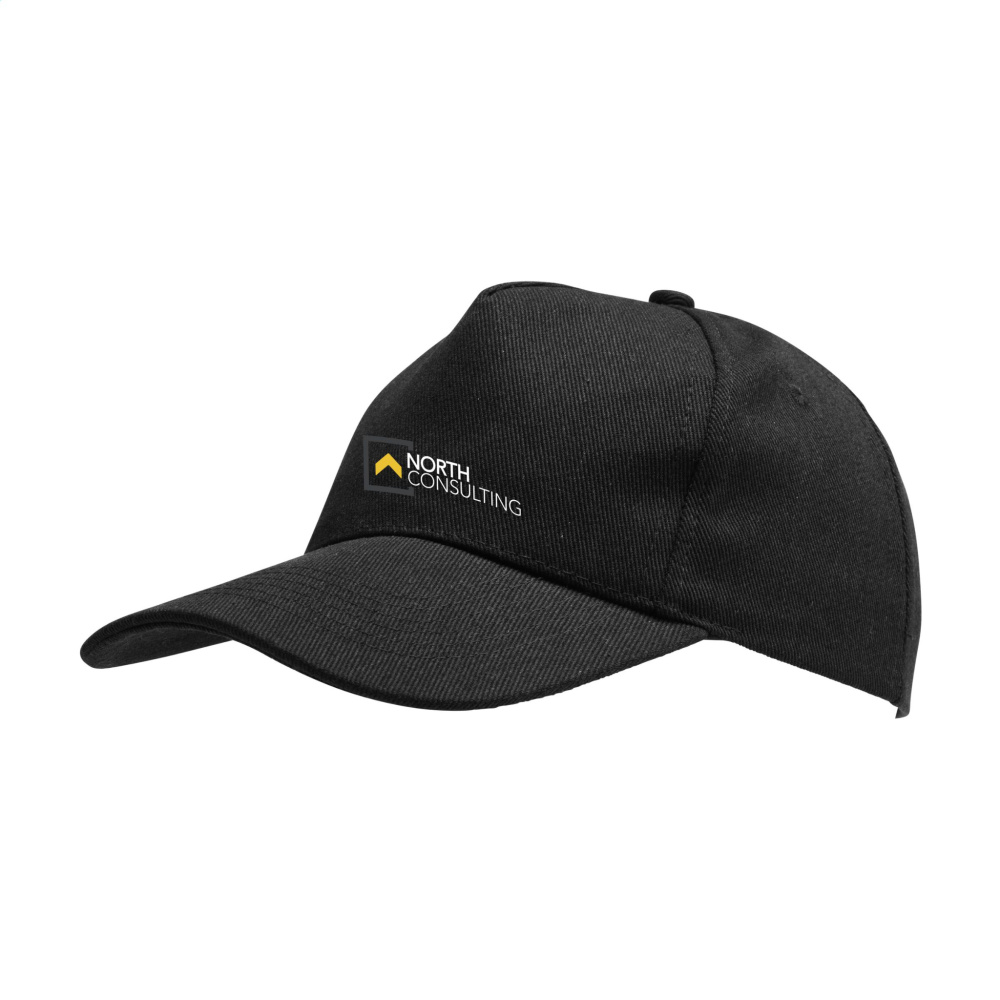 Logo trade promotional item photo of: Hamar Cap Recycled Cotton cap