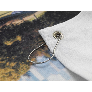 Logo trade promotional items image of: GolfTowel 400 g/m² 30x50