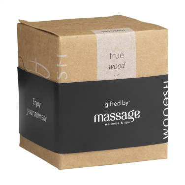 Logotrade promotional product image of: Wooosh Scented Candle True Wood