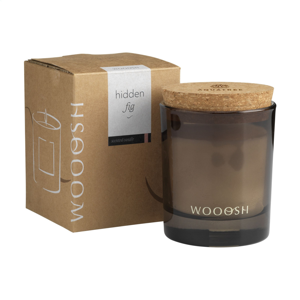 Logotrade promotional gift picture of: Wooosh Scented Candle Hidden Fig