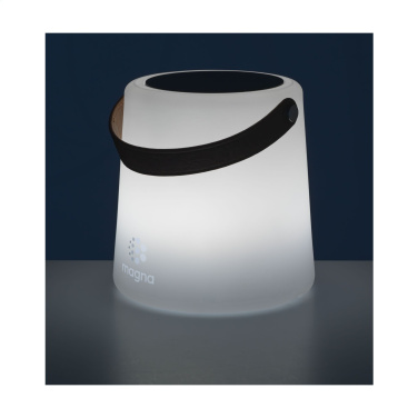 Logo trade promotional giveaways picture of: Wooosh Ziva Solar Lamp