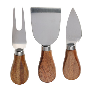 Logotrade promotional gift picture of: Cheese Platter Set 4-pcs