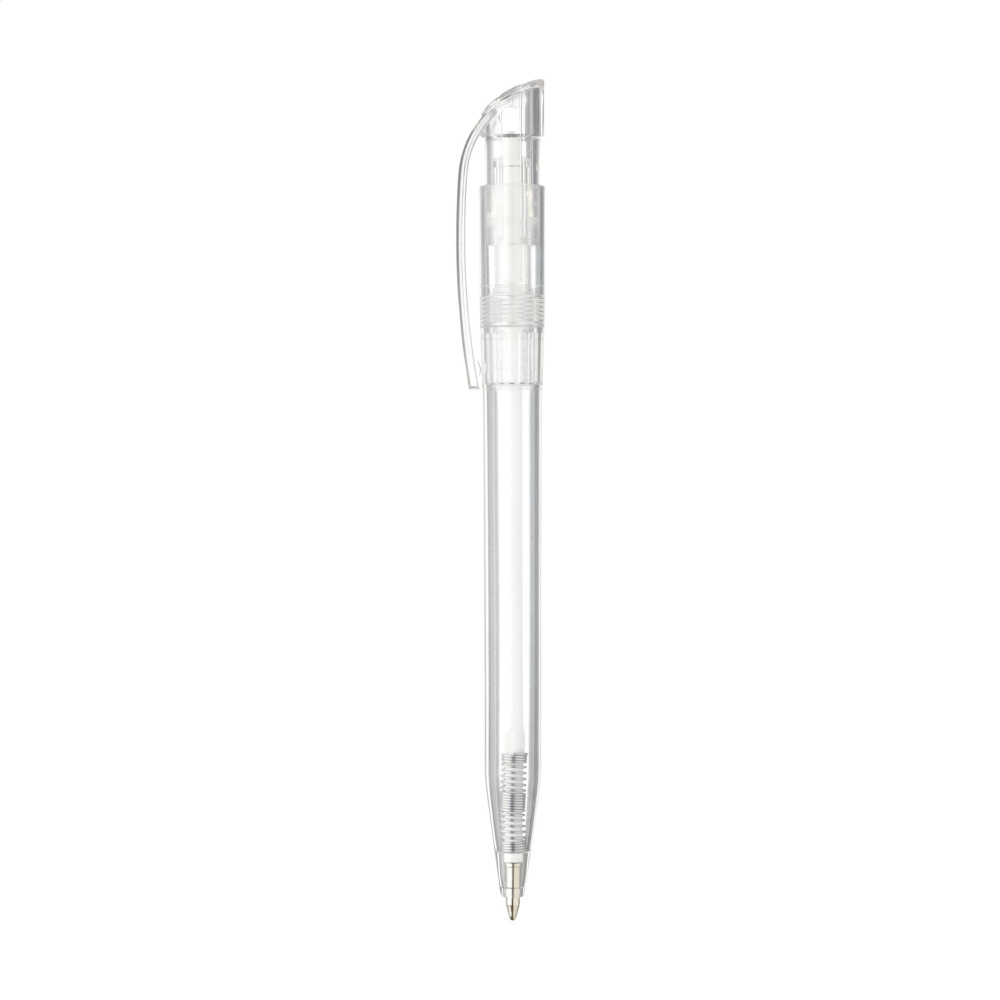 Logo trade promotional merchandise image of: Stilolinea S45 Clear pen