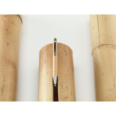 Logo trade corporate gifts picture of: Sento Bamboo pen