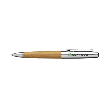 Logo trade corporate gifts image of: Bamboo Pen Set pens