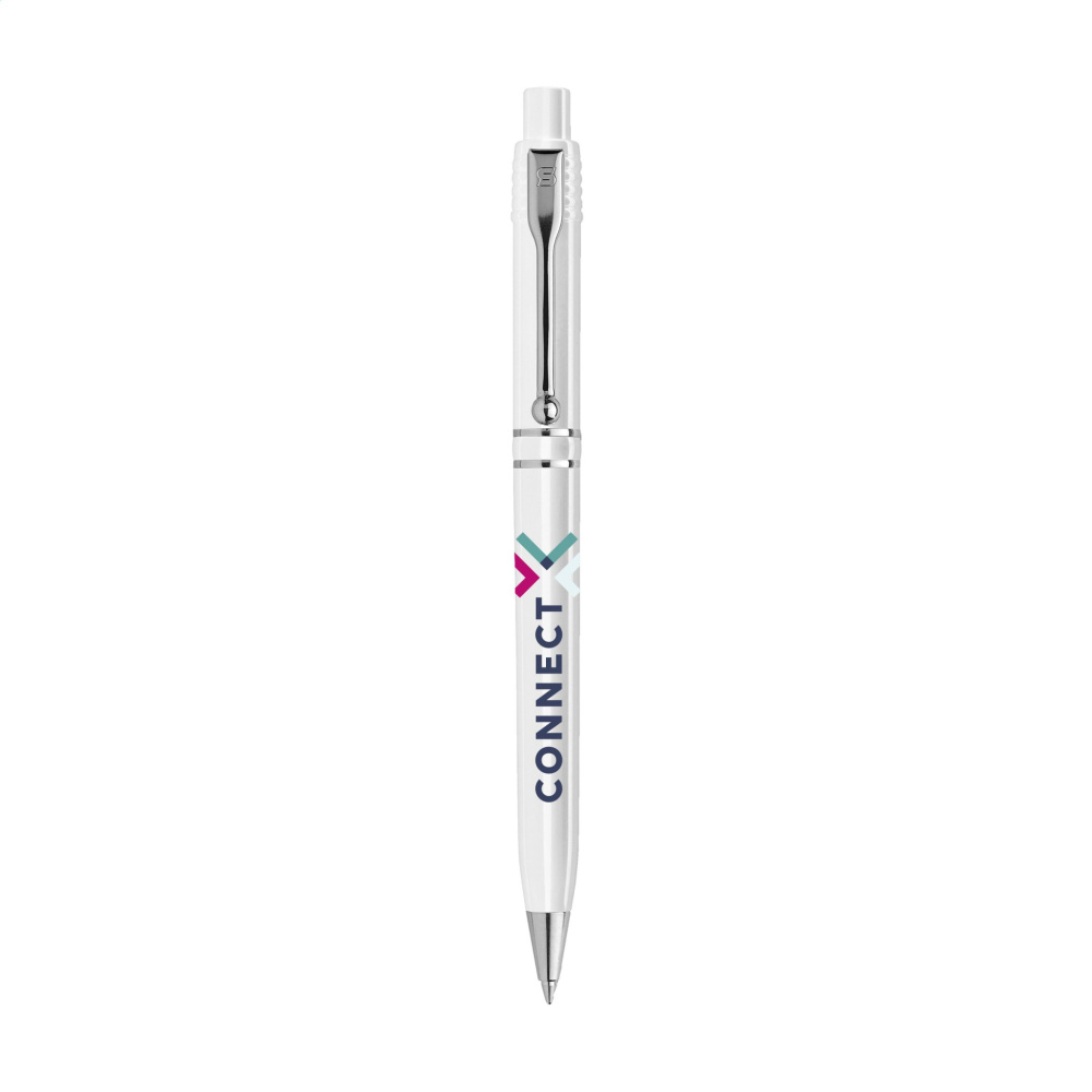 Logotrade advertising products photo of: Stilolinea Raja Chrome Recycled pen