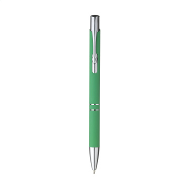 Logotrade promotional item picture of: Ebony Soft Touch Accent pen