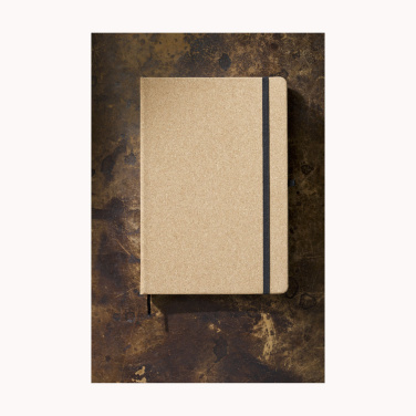 Logo trade promotional merchandise picture of: CorkNote A5 Paper notebook